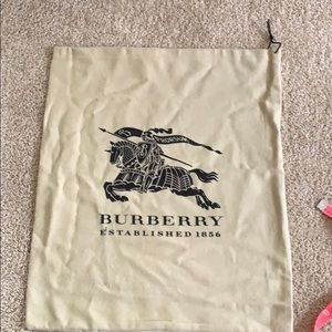 Burberry dust cover. New and unused